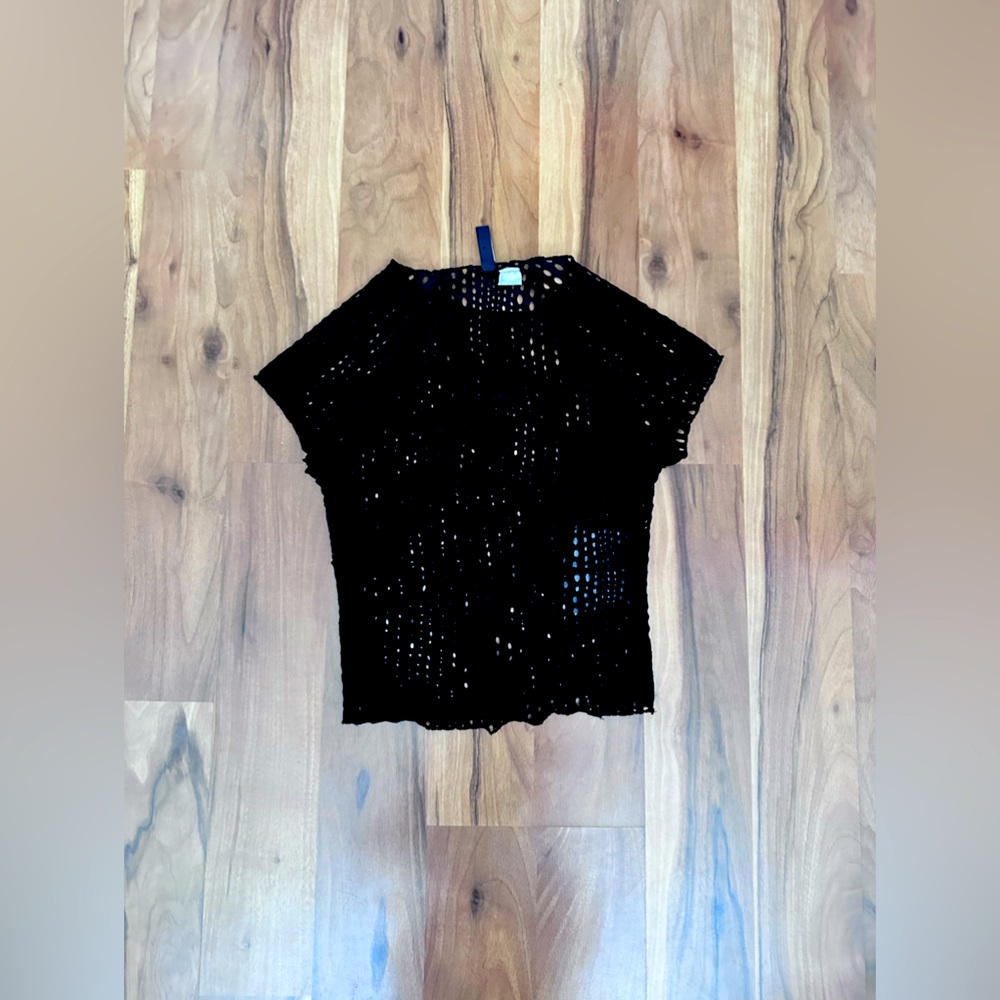 Divided by H&M Black Mesh top